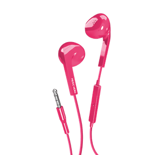 Music Hero Prism Pink Earphones