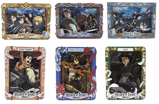 Attack On Titan Showdown Scenes Wooden Gallery Blind Box