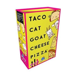 Taco Cat Goat Cheese Pizza Board Game
