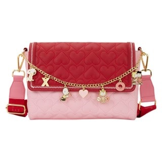 Peanuts XO Loungefly Charm Crossbody Bag