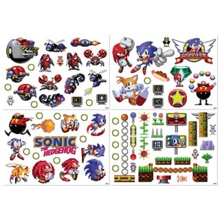 Sonic The Hedgehog Retro Tech Decals