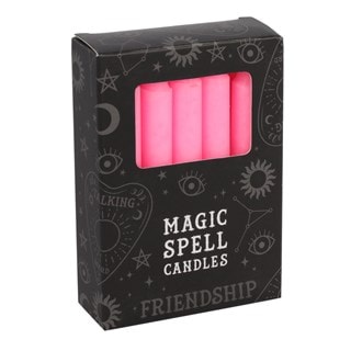 Pink Spell Candle Set Of 12