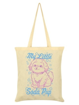 My Little Soda Pup Cream Tote Bag