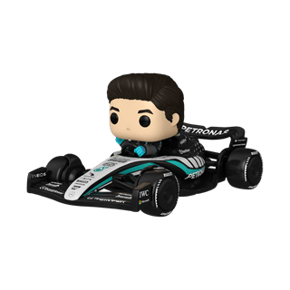 George Russell 159 Mercedes AMG Petronas Formula 1 Funko Pop Vinyl Ride Super Deluxe