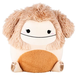 12'' Diva Cream Bigfoot With Tan Fuzzy Belly Squishmallows Plush