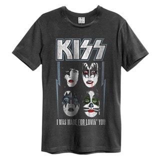 I Was Made For Loving You KISS Charcoal Tee