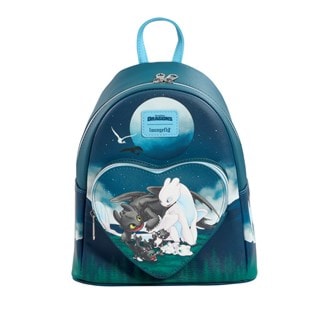 Toothless & Light Fury Scene Collection How To Train Your Dragon Loungefly Mini Backpack