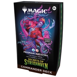 Secrets Of Strixhaven Commander Deck Prismari Artistry Magic The Gathering Trading Cards