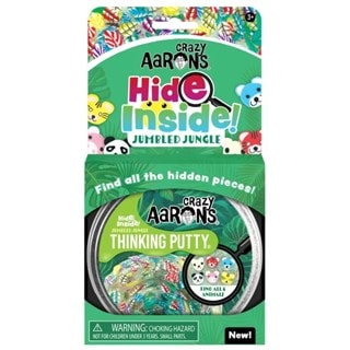 Crazy Aaron's Hide Inside Jumbled Jungle Thinking Putty