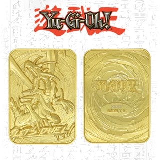 Red Eyes B. Dragon Yu-Gi-Oh! Limited Edition 24K Gold Plated Collectible