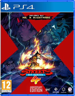 Streets Of Rage 4 - Anniversary Edition (PS4)