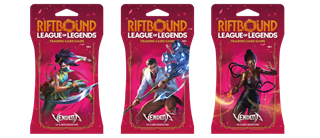 Vendetta Sleeved Booster Pack Riftbound League Of Legends Trading Cards