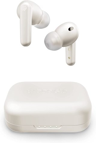 Urbanista London White Pearl Active Noise Cancelling True Wireless Bluetooth Earphones