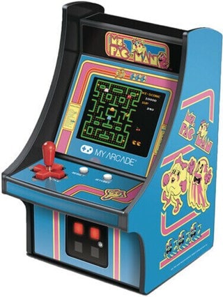 Micro Player Ms Pac-Man Collectible Retro My Arcade