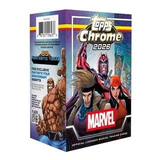 Topps Chrome Marvel Comics Value Box 2026 Trading Cards