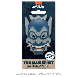Blue Spirit Mask Avatar The Last Airbender Bottle Opener