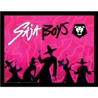 Your Idol Saja Boys K-Pop Demon Hunters 30cm x 40cm Framed Print