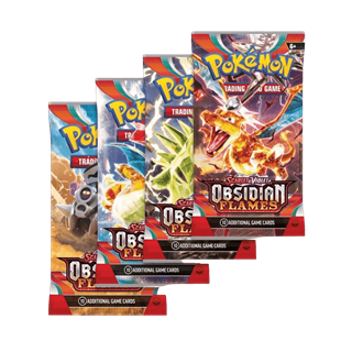 Pokémon Scarlet & Violet TCG Series 3 - Obsidian Flames Booster Trading Cards