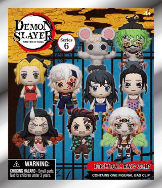 Demon Slayer Series 6 Bag Clips