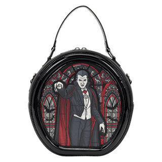 Dracula & Frankenstein Universal Monsters Loungefly Crossbody Bag
