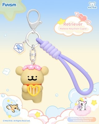 Funism Retriever Cupid Keychain