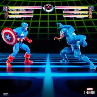 Gamerverse Captain America vs Venom Marvel Legends Series Hasbro Action Figure