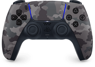 Official PlayStation 5 DualSense Controller - Grey Camo