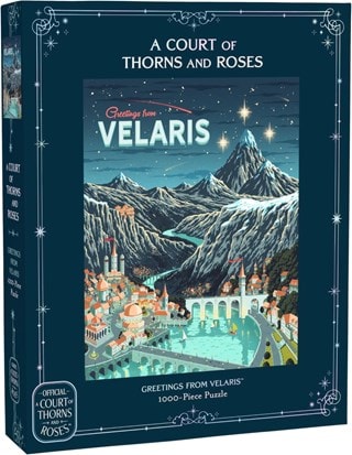 A Court Of Thorns & Roses Greetings From Velaris 1000 Piece Puzzle