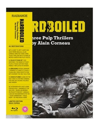 Hardboiled: Three Pulp Thrillers By Alain Corneau Limited Edition