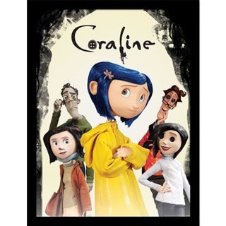 Shy Coraline Framed 30cm x 40cm Art Print