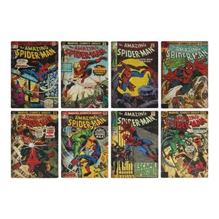 Spider-Man Comic Book Coasters