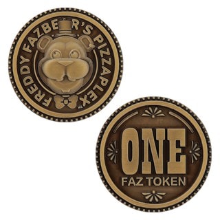One Faz Token Five Nights At Freddy's FNAF Replica Coin