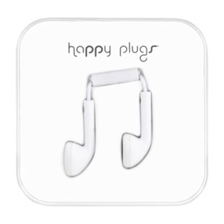 Happy Plugs Earbud White Earphones