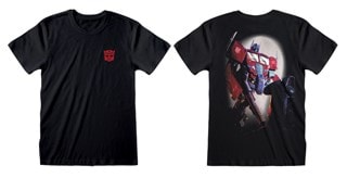 Power Of A Prime Transformers Black Tee