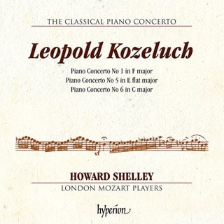 Leopold Kozeluch: Piano Concerto No 1 in F Major/...