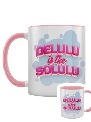 Delulu Is The Solulu Coloured Inner Mug