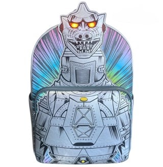 Toho Godzilla Mechagodzilla Metallic Light-Up Limited Edition Loungefly Full-Size Backpack