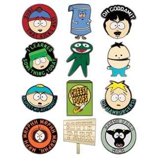 South Park Set Of 12 Mystery Pins