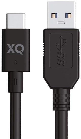 Xqisit Black Usb-C Cable 1M