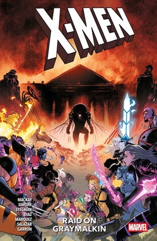 Raid On Graymalkin X-Men Marvel Graphic Novel