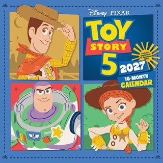 Toy Story 5 2027 Square Calendar