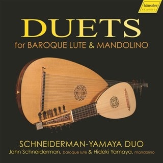 Schneiderman-Yamaya Duo: Duets for Baroque Lute & Mandolino