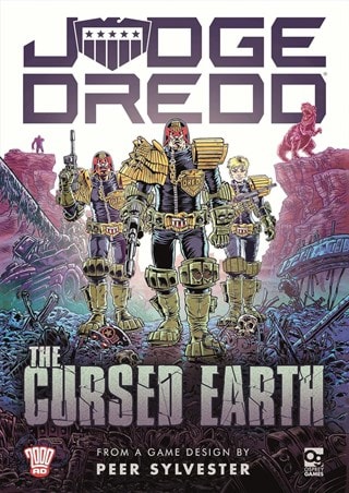 Judge Dredd The Cursed Earth Board Game