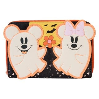 Mickey & Friends Halloween Loungefly Zip Around Wallet