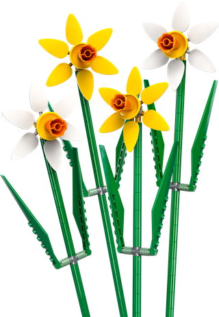 Daffodils Botanicals LEGO