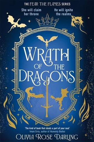 Wrath Of The Dragons: Fear the Flames Book 2 Hardback By Olivia Rose Darling