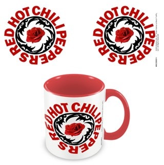 Red Hot Chili Peppers Logo Coloured Inner Mug