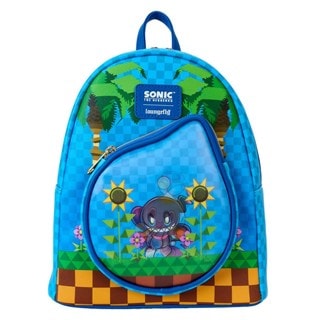 Chao Garden Sonic the Hedgehog hmv Exclusive Lenticular Loungefly Mini Backpack