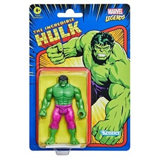 Retro Hulk 3.75 Hasbro Marvel Legends Action Figure