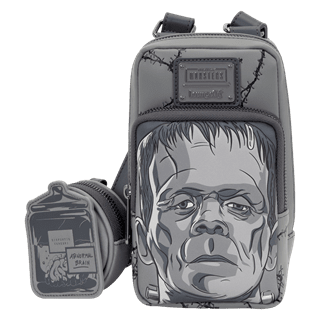 Frankenstein Universal Monsters Loungefly Crossbody Bag With Coin Bag